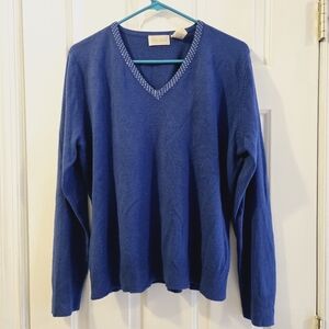 Sparkle v neck xl sweater